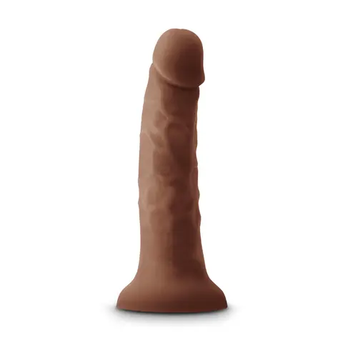 Colours Pleasures 7 in. Vibrating Dildo in Brown