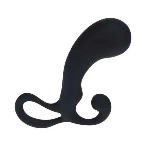 LEVELZ Bulb with Loop Silicone Prostate Massager Small in Black