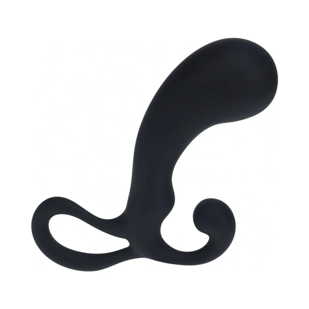 LEVELZ Bulb with Loop Silicone Prostate Massager Small in Black