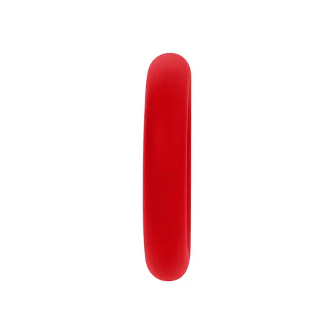 Forto F-61 3-Piece Silicone Cockring Set in Red