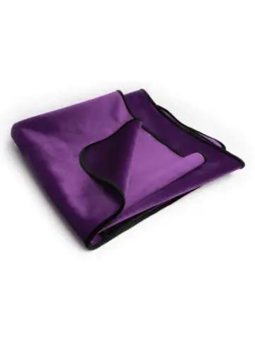 liberator fascinator throw king size moisture-proof sensual blanket - aubergine