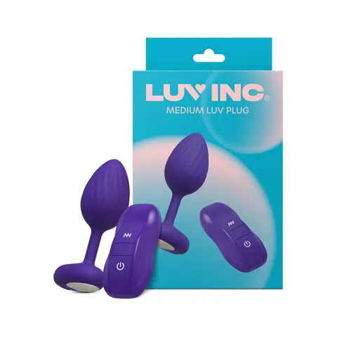 Luv Inc. Mp41: Luv Plug Purple Medium