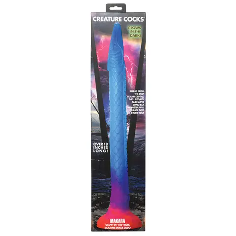 Creature Cocks Makara Glow-in-the-Dark Snake Dildo