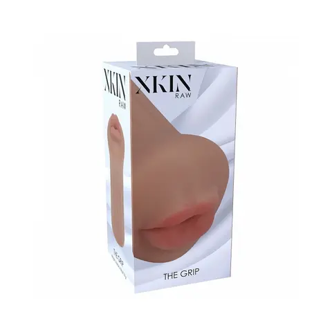 Xkin Raw The Grip Stroker in Tan