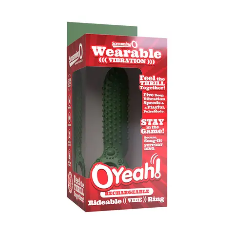 Screaming O Rechargeable O Yeah Silicone in Green