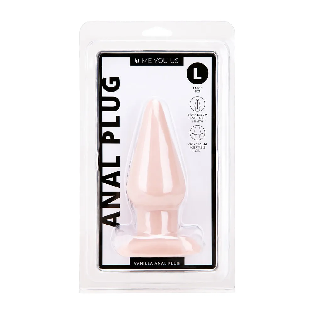 Me You Us Vanilla Large Anal Plug