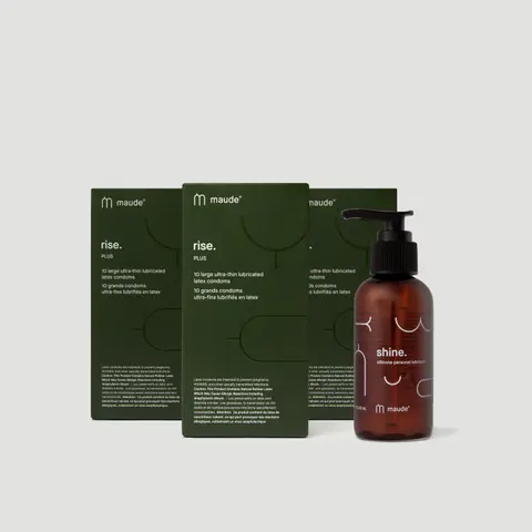 rise plus + shine silicone