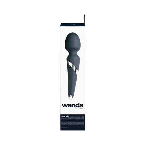 VeDO Wanda Rechargeable Wand Vibe - Just Black