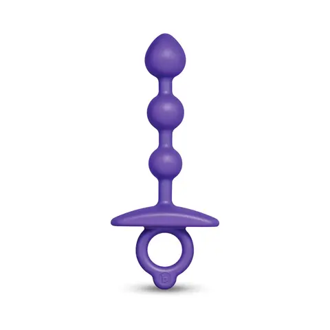 b-Vibe Butties Zip Silicone Anal Bead