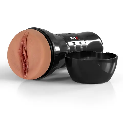 PDX Extreme Wet Pussies Super Juicy Snatch XXL in Brown