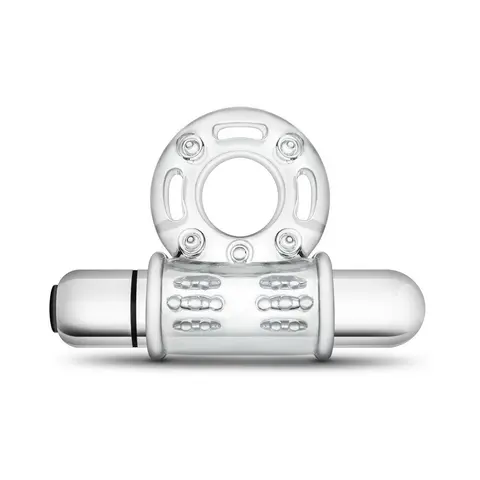 Stay Hard 10 Function Vibrating Bull Ring Clear
