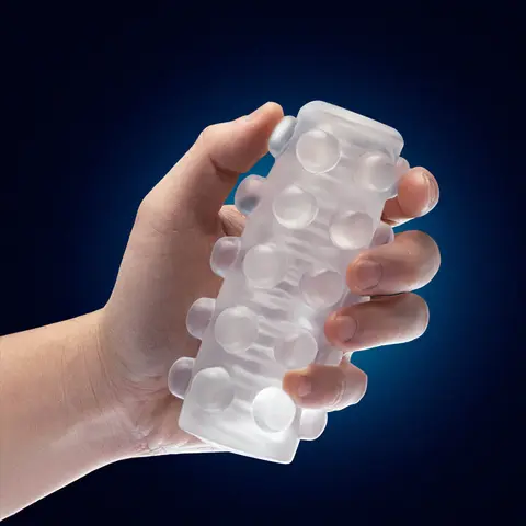RIZE! Swich Glow in the Dark Self-Lubricating Stroker Clear