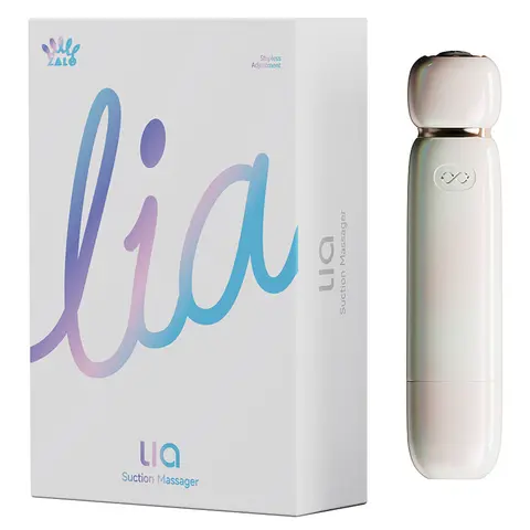 Zalo Lia Suction Massager Floral White