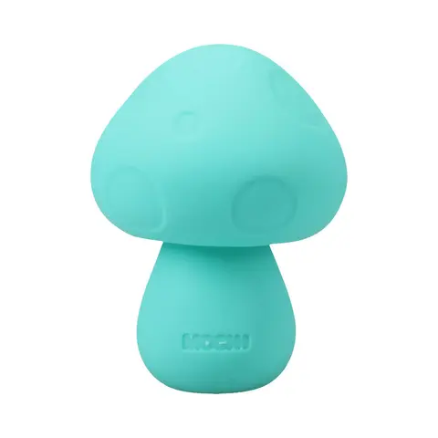 Mochi Mushroom Rechargeable Silicone Vibe in Teal