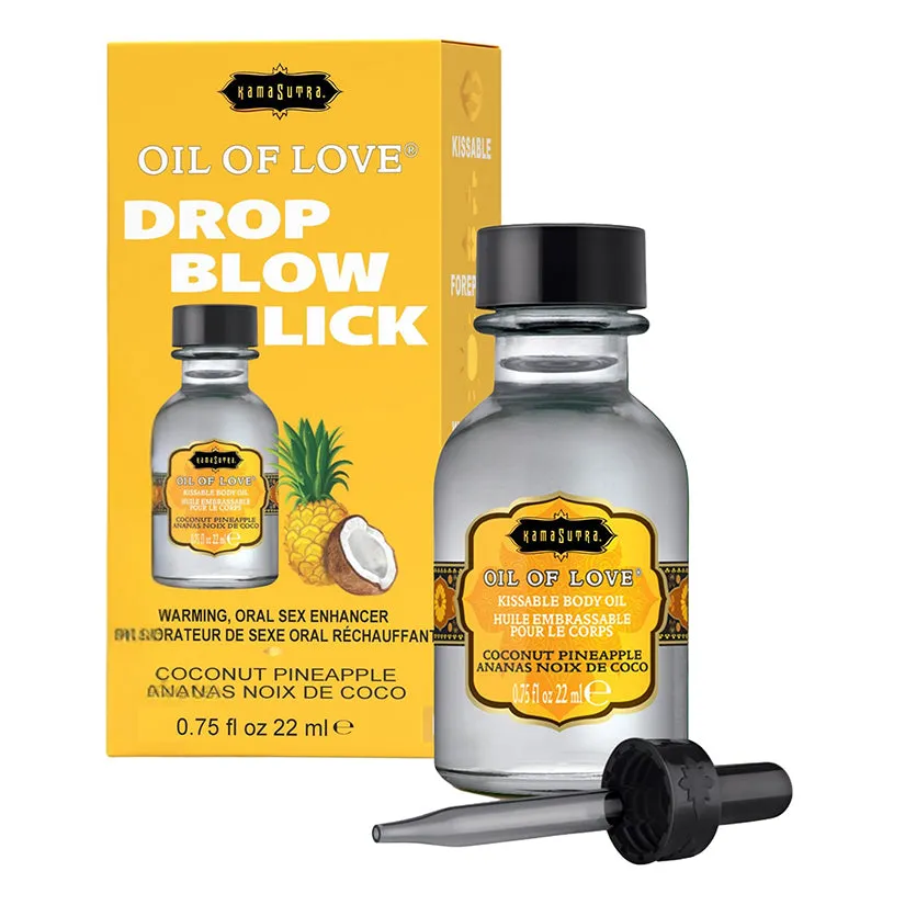 Kama Sutra Oil of Love Coconut Pineapple .75 oz.