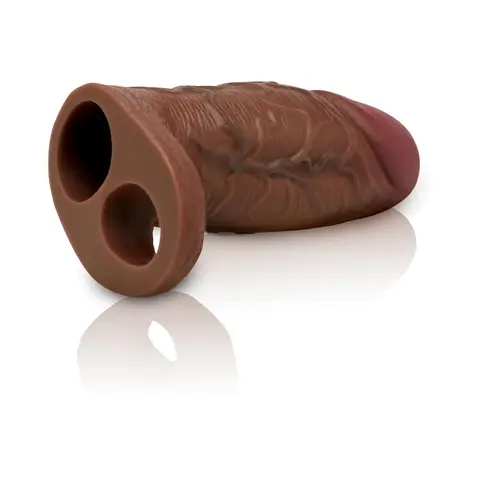 JOCK Silicone Penis Extension Sleeve in Dark