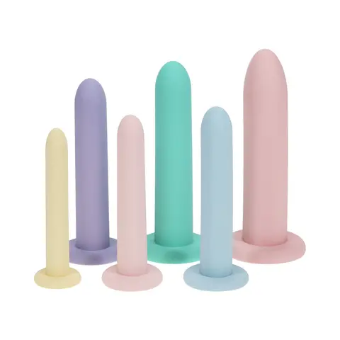 LoveLine PelviFit Expanding Vaginal Dilator Set Silicone Multicolor