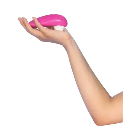 Womanizer Starlet 3 Rechargeable Silicone Compact Pleasure Air Clitoral Stimulator Turquoise in Pink