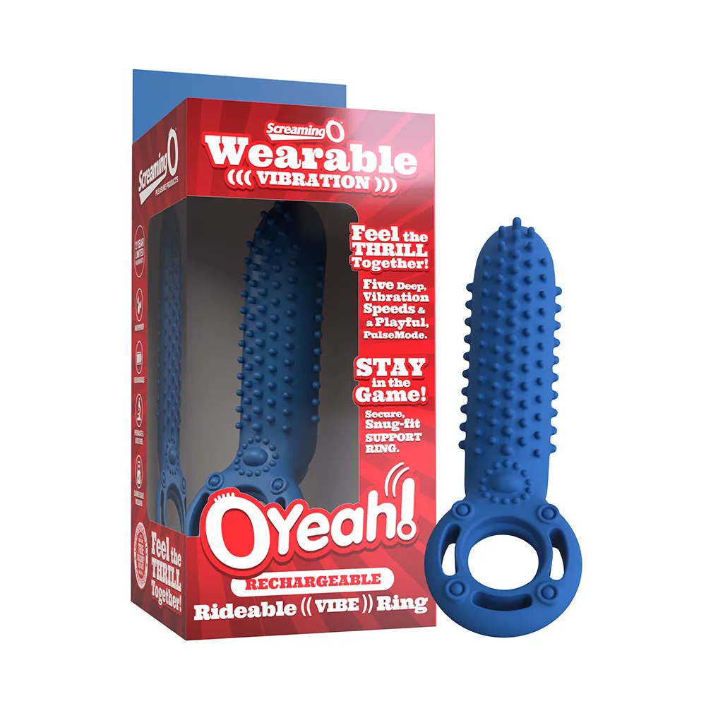 Screaming O Rechargeable O Yeah Silicone in Blue