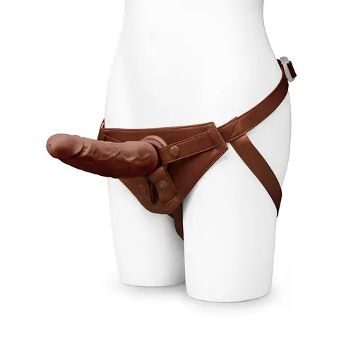 Together Tones 7.75 in. Realistic Dildo Dark
