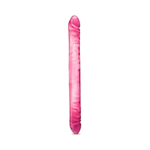 B Yours 18 in. Double Dildo in Pink
