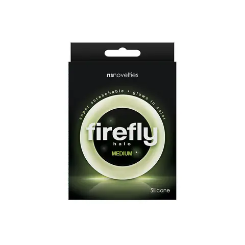 Firefly Halo Cock Ring Medium in Clear