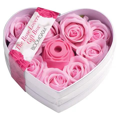 Bloomgasm Sucking Rose Heart Box Pink