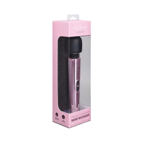 Baby Phat x Le Wand Classique Cordless Petite Rechargeable Vibrating Massager Deep in Pink
