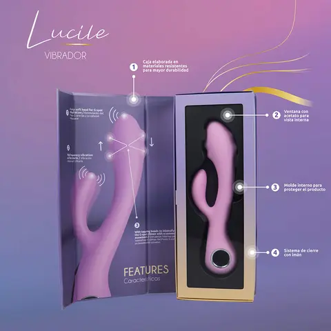 Camtoyz Rabbit Vibrator USB-C Charging Lucile