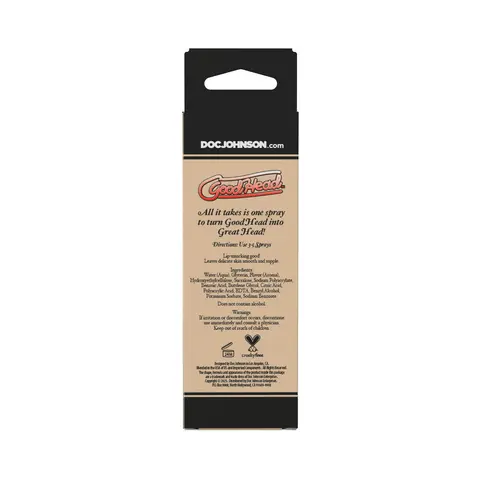 GoodHead Juicy Head Cocktails Dry Mouth Spray Strawberries & Champagne 2 oz.
