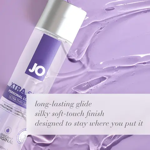 JO Xtra Silky Silicone Lubricant 2 oz.