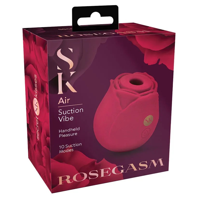 Secret Kisses Rosegasm Air Suction Vibe