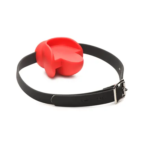 Master Series Extreme Silicone Gag with Locking Strap