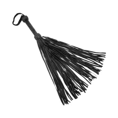 Prowler RED Leather Suede Flogger in Black