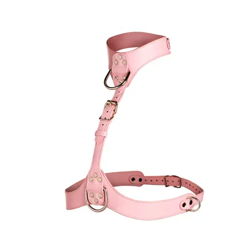 Master Series Vixen Chest Harness in Pink