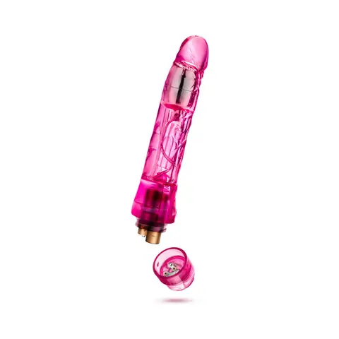 Naturally Yours Mambo Vibe Realistic 9 in. Vibrating Dildo in Pink