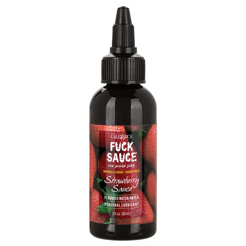Fuck Sauce Water-Based Lubricant Strawberry 2 oz.