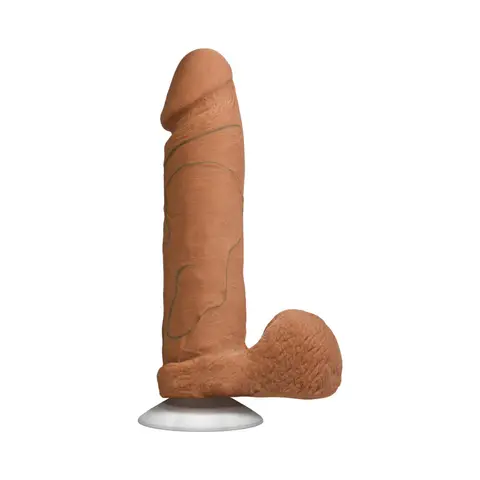 The Realistic Cock - UR3 - 8 Inch in Brown