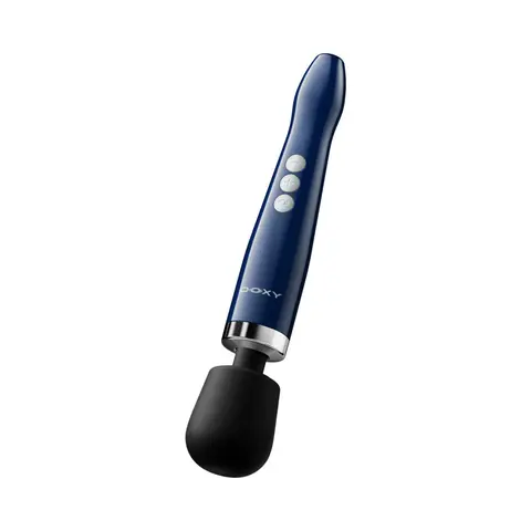 Doxy Die Cast Compact Cordless Wand in Blue
