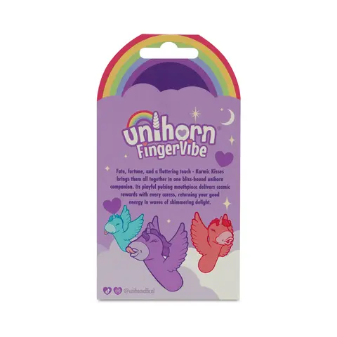 Unihorn Finger Vibe Karmic Kisses