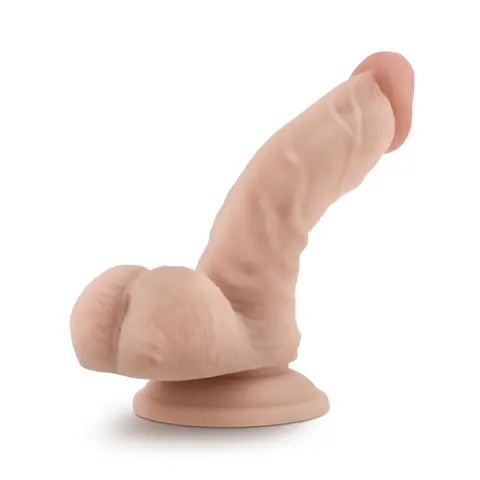 Dr. Skin Dr. Stephen 6.5 in. Dildo with Balls in Beige