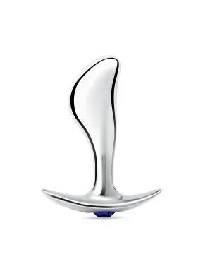 2.5 inch stainless steel bling prostate massager plug