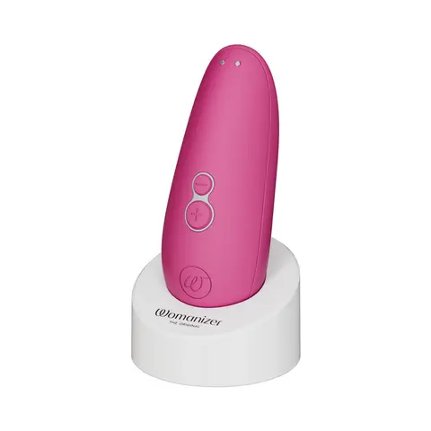 Womanizer Starlet 3 Rechargeable Silicone Compact Pleasure Air Clitoral Stimulator Turquoise in Pink