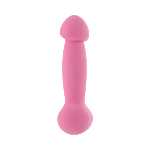 Selopa A Bit Nutty Floppy Phallic Mini Vibrator Pink
