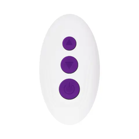Evolved The Rider Rechargeable Double Vibrator Silicone Purple