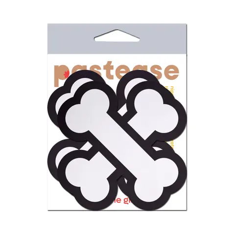 Pastease White Crossbone Breast Pasties