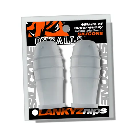 Oxballs Lankyz Silicone Nipsuckers in Clear