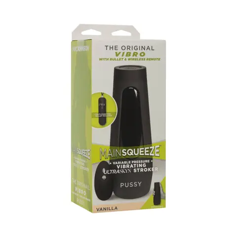 Main Squeeze The Original Vibro Pussy Vanilla
