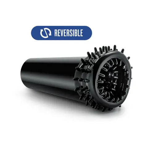 M for Men Stroke Sleeve Reversible Stroker in Black