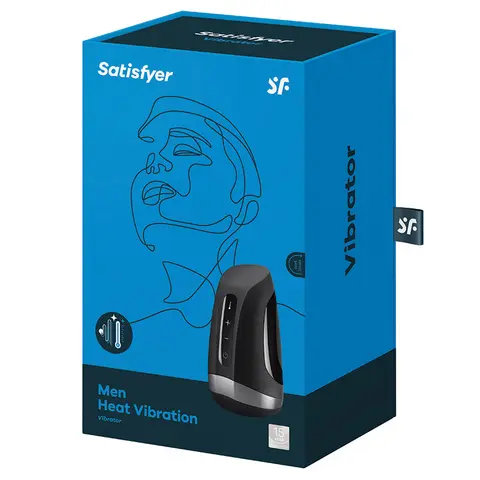 Satisfyer Men Heat Vibration Black